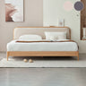 Bed Frame King Sunoko Frame Only Nordic White Double Beach Wood Sunoko Bed Wooden Frame Sunoko ysys - c3018 - bedMUTUKISPACE