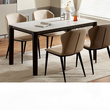 Dining Table Table Dining Table Sintered Stone Wooden Stylish Rectangular Nordic Square Table ysys - m6111 - DtableMUTUKISPACE