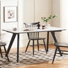 Dining Table Table Desk Wooden Sintered Stone Stylish Rectangle Nordic Square Table ysys - m6112 - DtableMUTUKISPACE