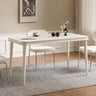 Dining Table 4 Seater 6 Seater Sintered Stone Width 42" 55.1" 63" Dining Table White Nordic ysys - m8112 - DtableMUTUKISPACE
