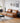Stylish Modern Sofa in Light Gray and Brown Techno Fabric - Sleek Black Accents yw - 181MUTUKISPACE
