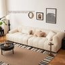 Luxurious White Flannel Sofa - Ultimate Comfort & Elegant Design yw - 192MUTUKISPACE