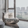 Stylish Light Gray Flannel Sofa - Perfect Blend of Comfort and Modern Design yw - 193MUTUKISPACE