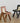 Elegant Beech Wood Chair with Black and Brown Rattan Weaving yw - 197MUTUKISPACE