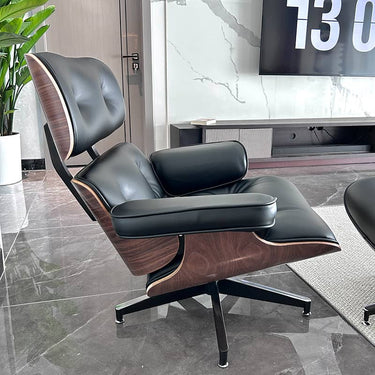 Luxurious Black PU Leather Office Chair – Ergonomic and Stylish Seating yw - 203MUTUKISPACE