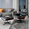 Stylish Black PU Leather chair for Modern living room yw - 204MUTUKISPACE