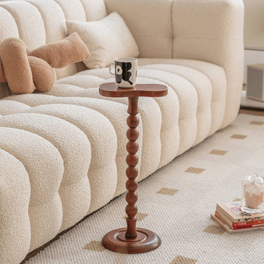 Affordable Modern Side Table – Elegant Brown and Black Beech Wood Design yw - 213MUTUKISPACE