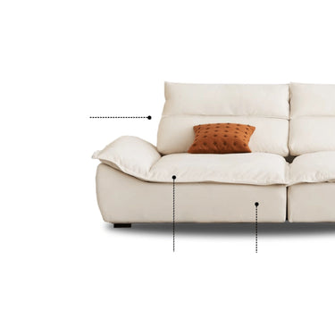 Luxurious Scratch - Resistant Velvet Sofa - Stunning Black & White Design with Pine Wood Frame yw - 217MUTUKISPACE