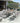 Garden Table Set Large Extendable Chair 7 - Piece 9 - Piece 11 - Piece Outdoor Glamping Nordic Cafe Style Stylish Hotel Furniture Aluminum Alloy zy - 036MUTUKISPACE