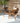 Garden Table 3 - Piece Set Rattan Style Chair 2 - Chair Compact Natural Brown Gray Simple Outdoor Cafe Hotel Waterproof Durable Balcony New Life Space - Saving Square Rectangle zy - 041MUTUKISPACE